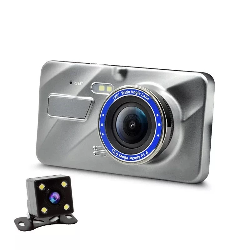 กล้องติดรถยนต์ รุ่น A10 (จอปกติไม่ใช่ระบบสัมผัส) ภาพชัด Full HD กล้องหน้า-หลัง WDR+HRD หน้าจอ4.0" Car Camera thumbnail 3