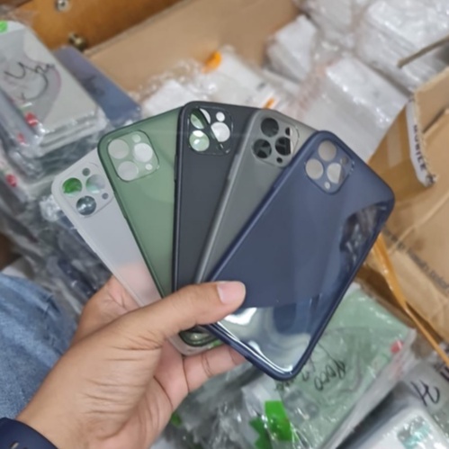 IPHONE 11 IPHONE 11 PRO IPHONE 11 PRO MAX CASING SOFT CASE SILICON S-CASE 1.75 มม. CASING PROTECT ฝา