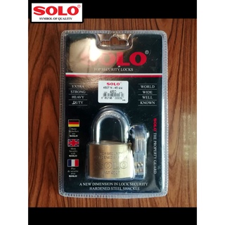 กุญแจ กุญแจโซโล 45mm ยี่ห้อ โซโล SOLO (รุ่น.4507N-45มม.) ใช้สำหรับงานล็อคประตู หน้าต่าง (สินค้าแท้ 100%) by JHW