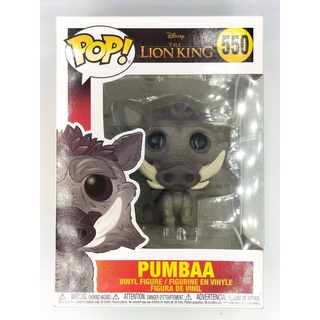 Funko Pop Disney Lion King - Pumbaa #550 (กล่องมีตำหนินิดหน่อย)