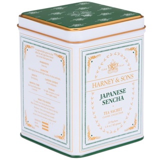 Harney&amp;Sons Japanese Sencha ชาเขียวเซนฉะแท้ จากจังหวัดชิซูโอกะ ญี่ปุ่น เหมาะดื่มตอนเช้า มีสารต้านอนุมูลอิสระ