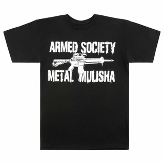 [COD]เสื้อยืดแขนสั้น พิมพ์ลาย Mulisha Armed Blackull แฟชั่นฤดูร้อน