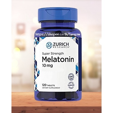 (พร้อมส่ง) Melatonin, 10 mg, 120 Tablets