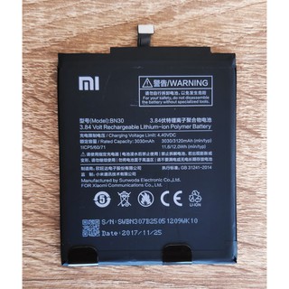 🐳  แบตเตอรี่ Xiaomi Redmi 4a Battery BN30 แถมฟรี!!! อุปกรณ์เปลี่ยนแบต  🐳