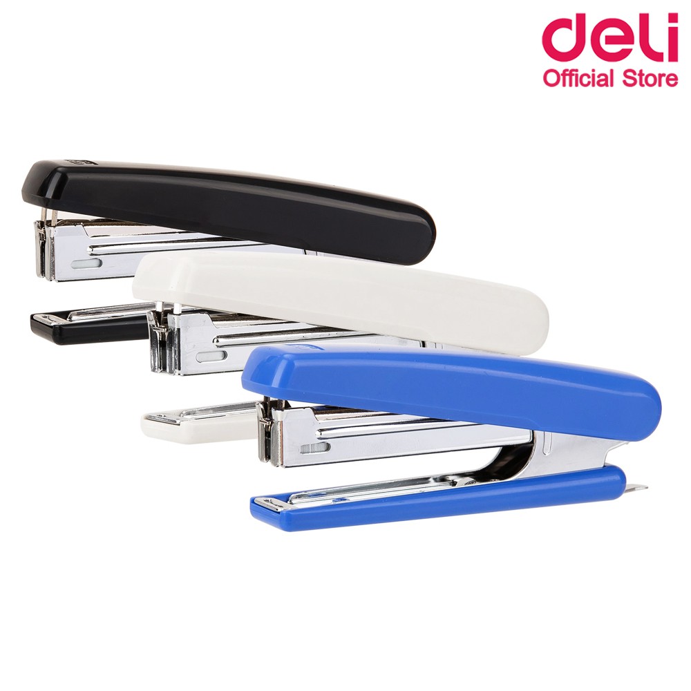 Deli 0251 #10 Stapler ชุดที่เย็บกระดาษ เบอร์ 10 (คละสี 1 ชิ้น) อุปกรณ์สำนักงาน เครื่องเขียน อุปกรณ์การเรียน แม็ก แม็ค