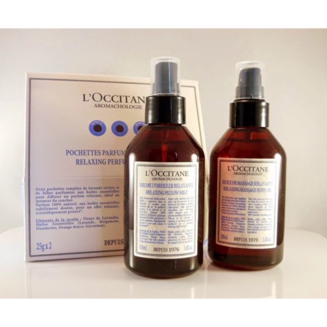 L Occitane Aromachologie Relaxing Pillow Mist 100ml Shopee Thailand