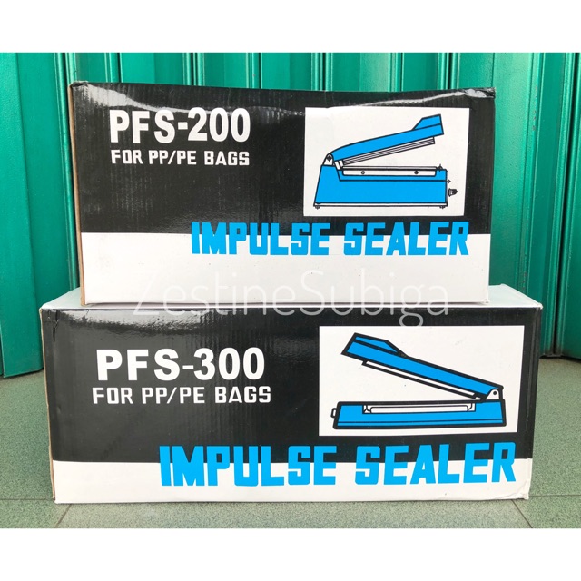 เครื่องซีลแรงกระตุ้น / เชื่อมพลาสติก PFS-200 PFS-300 ATN