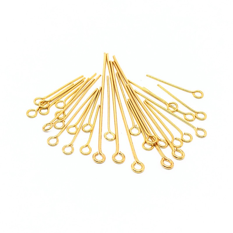 เข็มสเตนเลส 9 รูป เส้นผ่าศูนย์กลาง 0.6 มม. เก้าตัว สําหรับทําเครื่องประดับ DIY 100 ชิ้น ต่อแพ็ก