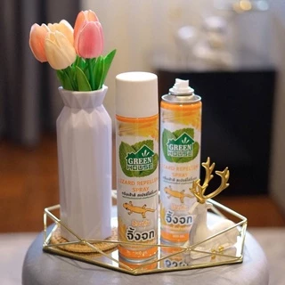 สเปรย์ ไล่จิ้งจก ตุ๊กแก 300 มล. หัวฉีดรุ่นพิเศษ สูตรธรรมชาติ GREEN HOUSE LIZARD REPELLENT SPRAY