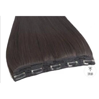 แฮร์พีช hairpiece เเฮร์พีชตรง ยาว45-60cm สระได้หนีบได้ ทนความร้อน180องศา สินค้าส่งในไทย