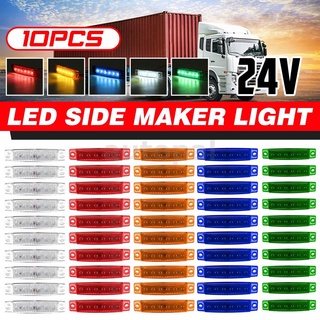 โคมไฟ led 24V 6 ดวง ติดด้านหน้ารถยนต์ รถบรรทุก รถพ่วง รถบรรทุก