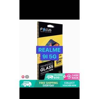 Realme 9I 5G เรียลมี Focus โฟกัส ฟิล์มกันรอย ฟิล์มกันรอยหน้าจอ แบบใส ไม่เต็มจอ(หน้า+หลัง)