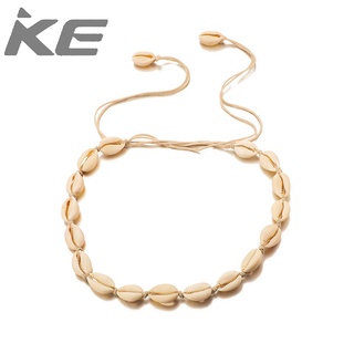 Jewelry Popular Handwoven Shell Necklace Bracelet Set for girls for women low price