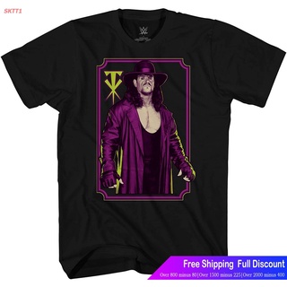 SKTT1 เสื้อยืดยอดนิยม WWE The Undertaker Fire Shirt - Lord Of Darkness - World Wrestling Champion T-Shirt Short sleeve T