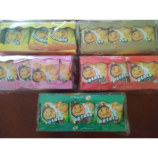 ขนมวินทู win2 Potato crisp แครกเกอร์มันฝรั่ง 1แพ็ค 30 ซอง 8 รสชาติ Tunq