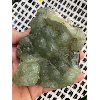 (C) พลอยดิบแท้ พรีไนท์(Prehnite) พลอยธรรมชาติ 100% น้ำหนัก 3069.00 กะรัต