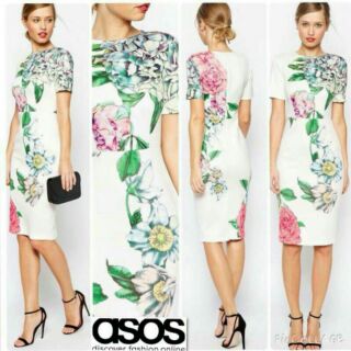 ASOS WOMEN DRESS PREMIUM QUALITYเดรสตัวยาวทรงสวย