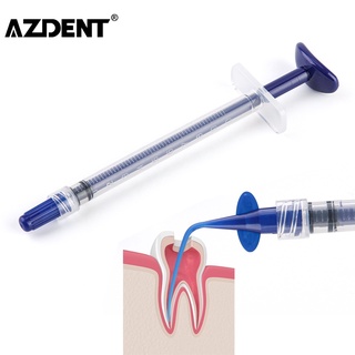 Azdent อุปกรณ์ทันตกรรมเข็มฉีดยา Rinse Tip Irrigation Syringe Rinse 1 ชิ้นสําหรับทันตกรรม