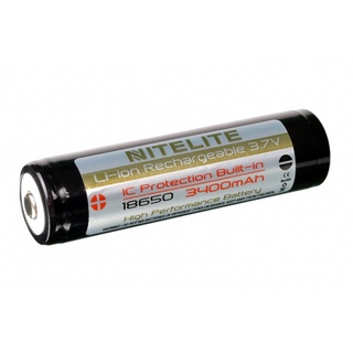 แบตเตอรี่ NiteLite 18650 Li-ion Battery 3.7V 3400mAh