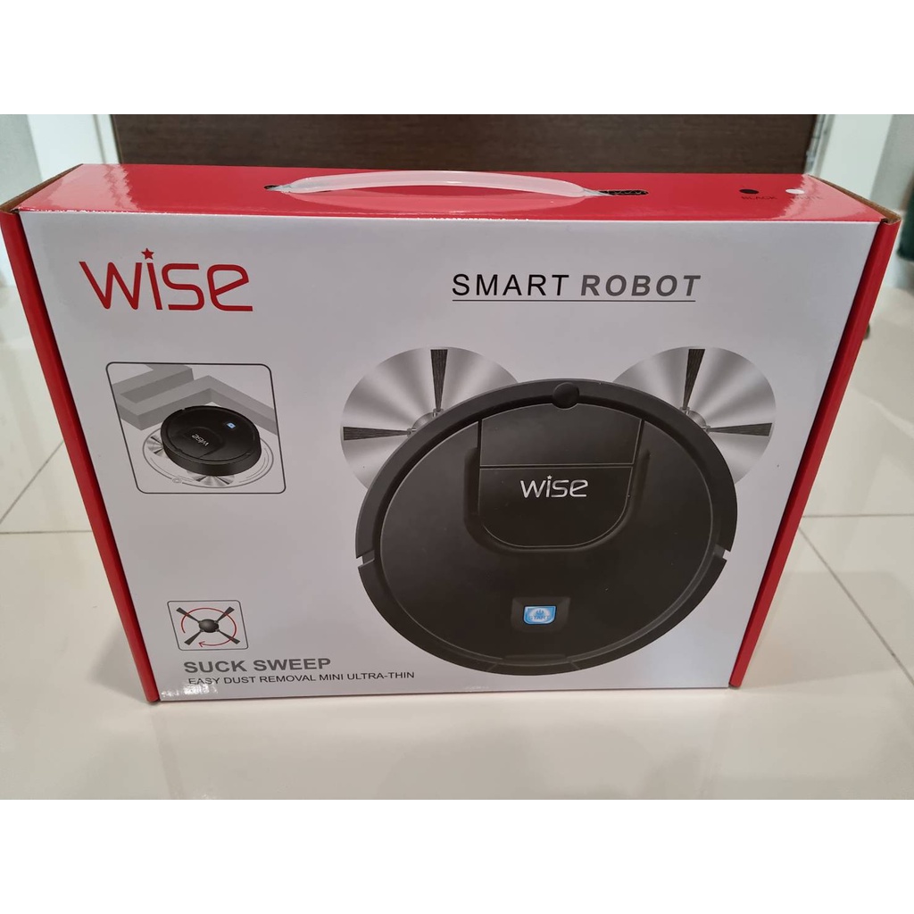 WISE SMART ROBOT หุ่นยนต์ทำความสะอาด อัติโนมัติ ขนาดกะทัดรัด