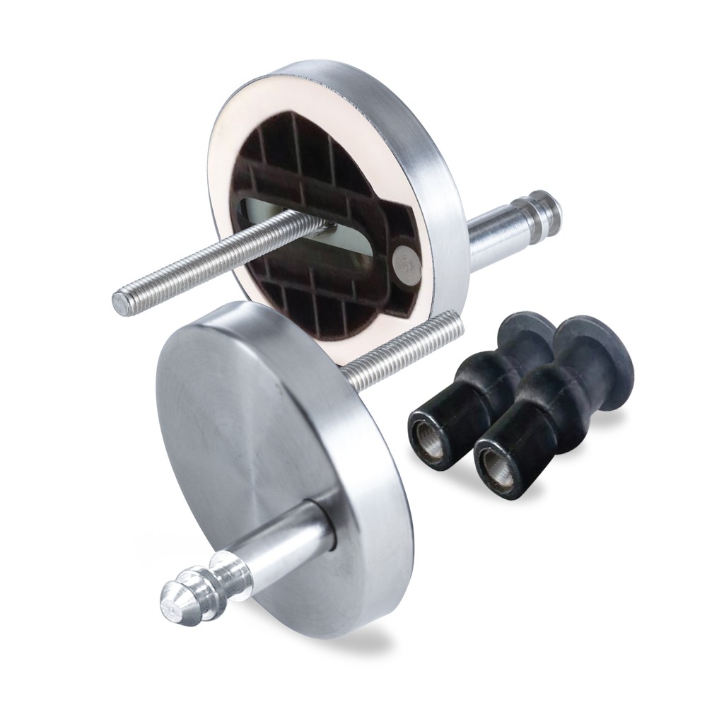 NASCOน็อตยึดฝารองนั่งสแตนเลส N-9418 ใช้สำหรับเป็นอะไหล่ติดตั้งกับโถสุขภัณฑ์ เพื่อยึดฝารองนั่ง