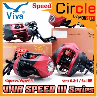 รอกหยดน้ำ รอกตกปลา วีว่าสปีดธรี VIVA SPEED III SPR200/SPL200 (หมุนขวา/หมุนซ้าย)