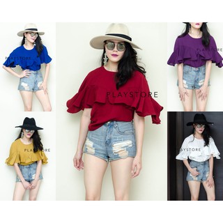 VoLuMe DanCing RuFFLed BLoUSE