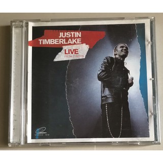 วีซีดีคอนเสิร์ต ลิขสิทธิ์ มือ 2 สภาพดี...250 บาท “Justin Timberlake” คอนเสิร์ต “Live from London"(VCD+CD)