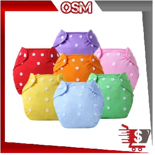 OSM - P185 Popok Kain Berkancing / Popok Bayi Bisa Dicuci & Pakai Lagi