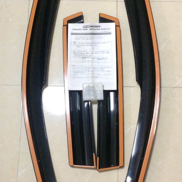 Weather guard MUGEN for Honda Jazz GD