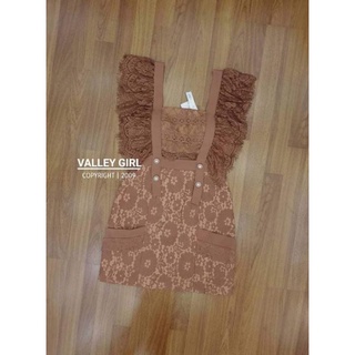 ชุดเดรส สวยหวาน น่ารัก สไตล์คุณหนู งานป้าย VALLEY GIRL