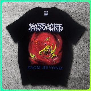 tshirtเสื้อยืดคอกลมฤดูร้อนเสื้อยืด ลาย Dyotees MACRE - FROM BEYOND | เสื้อยืด พิมพ์ลายวงดนตรี | เสื้อยืด แขนสั้น โลหะ |