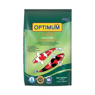 อาหารปลาคาร์พ  สูตรเร่งสี OPTIMUM HIPRO SUPER COLOR