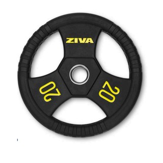 แผ่นน้ำหนัก ZIVA RUBBER  1.25-25 กก. 7 คู่ สินค้าลิขสิทธิ์แท้