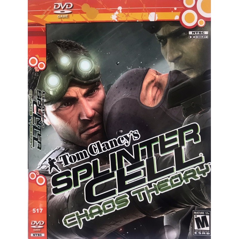 แผ่นเกมส์ PS2 Tom Clancy's Splinter Cell: Chaos Theory