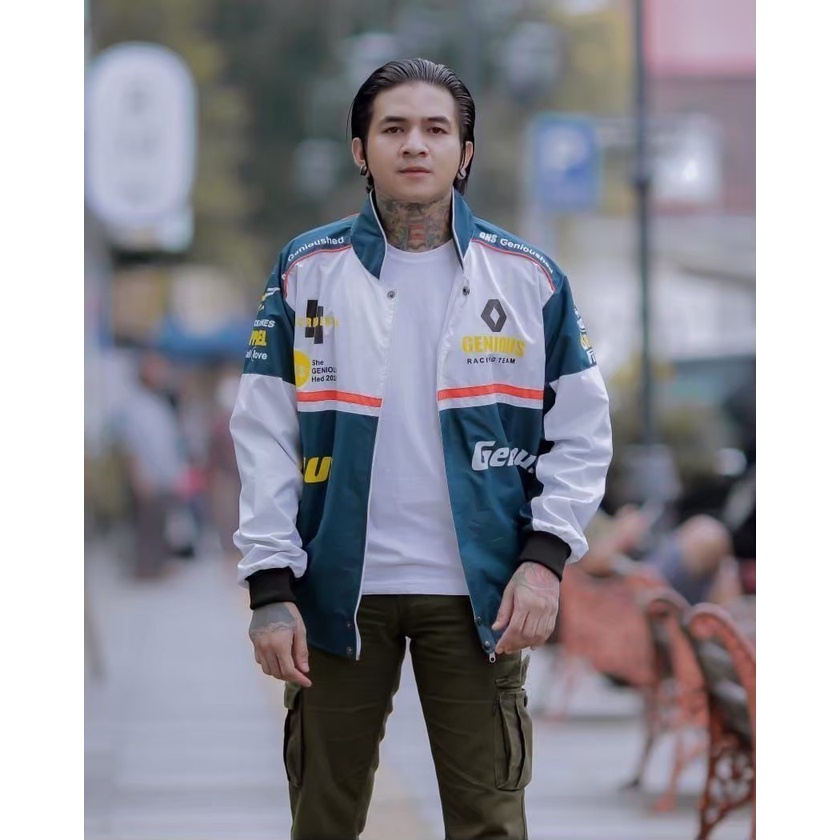 NASCAR JACKET - NASCAR MEN/WOMEN - NASCAR JACKET RACING - NASCAR BASEBALL JACKET - NASCAR GENIUS