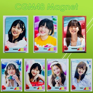 Magnet  จาก CGM48 ชุด "48TH New year festival 2022" [ Kaning Kyla Marmink Meen Milk Parima Ping ]