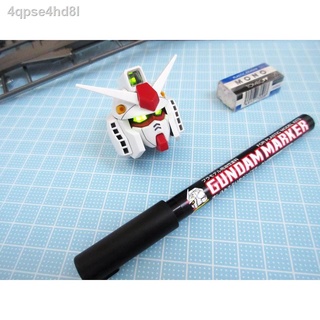 ✴ปากกาตัดเส้นสีดำ GM301 GUNDAM MARKER # BLACK ( แบบกดไหล )