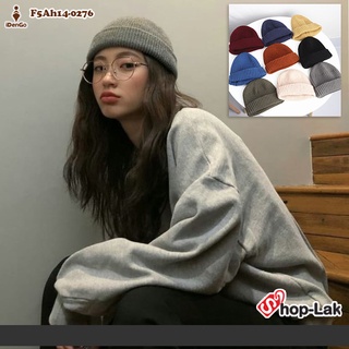 หมวก Miki Beanie หมวกไหมพรมถัก คุณภาพดี มีทั้งหมด 9 สีใส่เท่ๆชิคๆ ใส่ถายรูปสวยๆ ผู้หญิงใส่ได้ผู้ชายใส่ดี รุ่นF5Ah14-0276