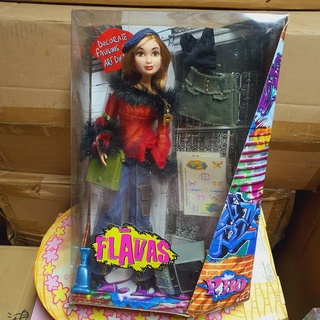 RARE 2003 MATTEL Barbie Flavas Movable Arms Legs Body ตุ๊กตาบาร์บี้ ข้อต่อ ดัดแขนขาได้ เฟลวาส