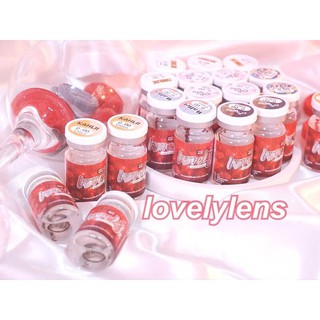 Lovelylens คอนแทคเลนส์เลิฟลี่ของแท้ มี3สี(แถมฟรีตลับใส่)