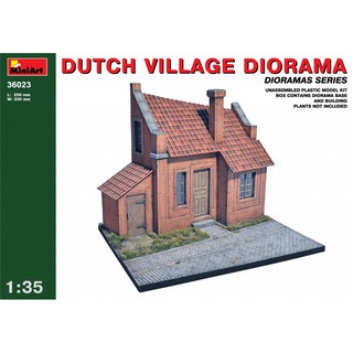 โมเดลประกอบ MiniArt 1/35 MI36023 DUTCH VILLAGE DIORAMA