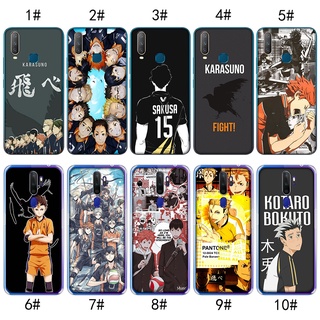 เคสโทรศัพท์มือถือ แบบใส ลายการ์ตูนอนิเมะ Haikyu สําหรับ Vivo Y11 Y12 Y15 Y17 Y19 XX33