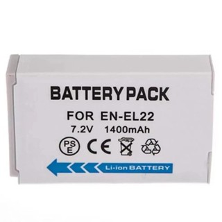 Nikon For Nikon แบตเตอรี่กล้อง รุ่น EN-EL22 Replacement Battery forNikon