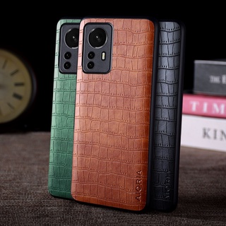 เคสโทรศัพท์มือถือ ลายหนังจระเข้ หรูหรา สําหรับ Xiaomi 12T pro 12T pro