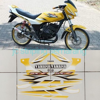 Yamaha RXZ Catalyzer 2nd Striping สีเหลือง