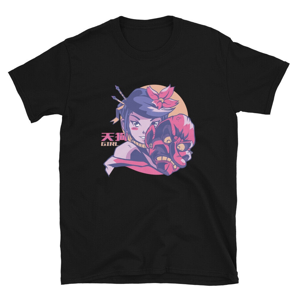 Tengu T Shir/ สําหรับแฟนสัตว์ประหลาดอะนิเมะญี่ปุ่น