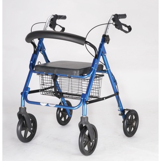 รถเข็นผู้ป่วย walker ช่วยเดิน รถเข็นผู้สูงอายุ Rollator รถเข็นผู้ป่วยหัดเดิน พับเก็บได้