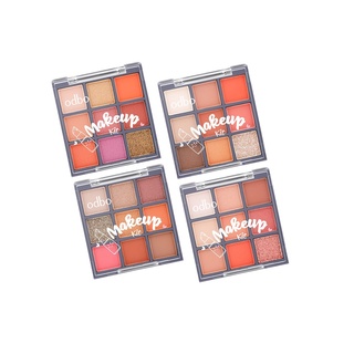 Odbo Makeup Kit Eyeshadow #OD1037 : โอดีบีโอ เมคอัพ คิท อายแชโดว์ พาเลท 2 ชั้น x 1 ชิ้น svl