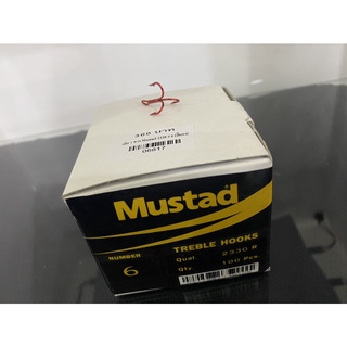 เบ็ด 3 ทาง Mustad 2330